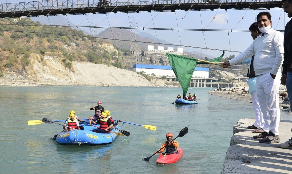 River rafting starts from Srinagar to Juyalgarh