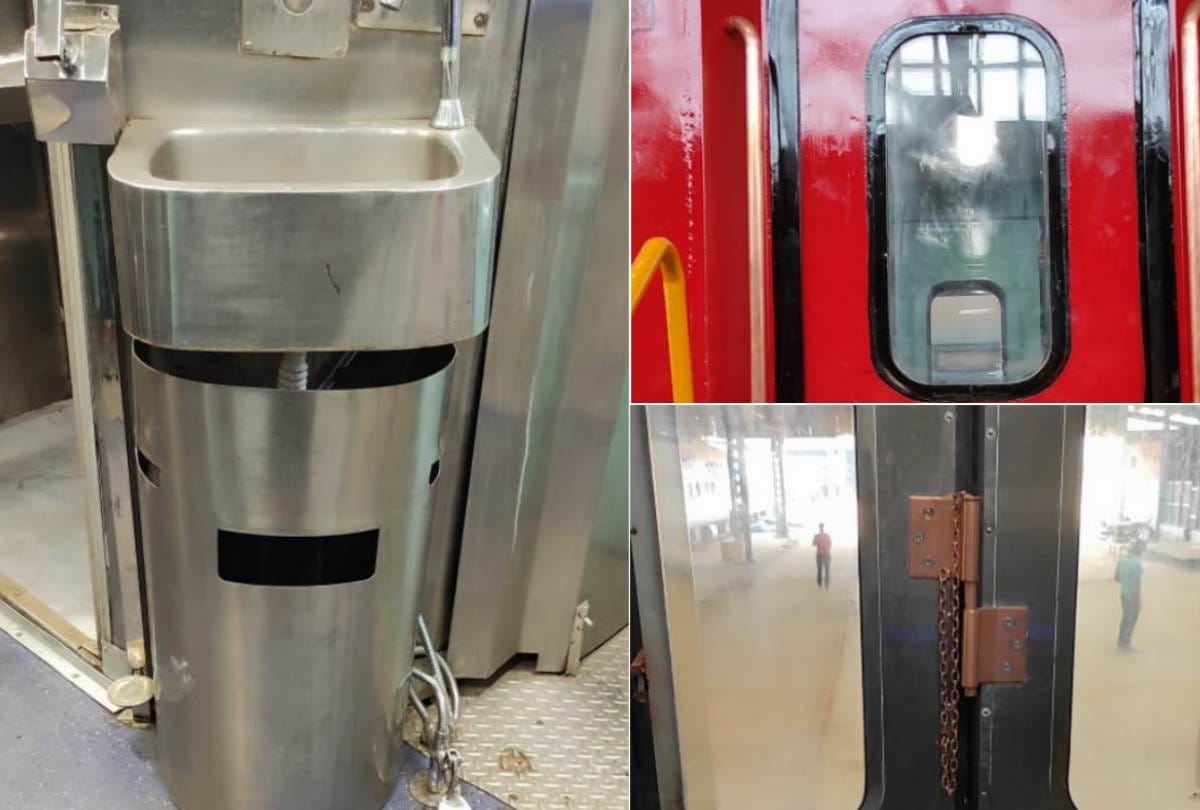 north eastern railway workshop built anti covid coach
