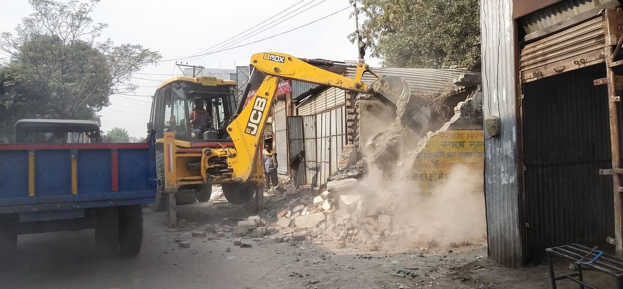 Cleaning Meena Bazar