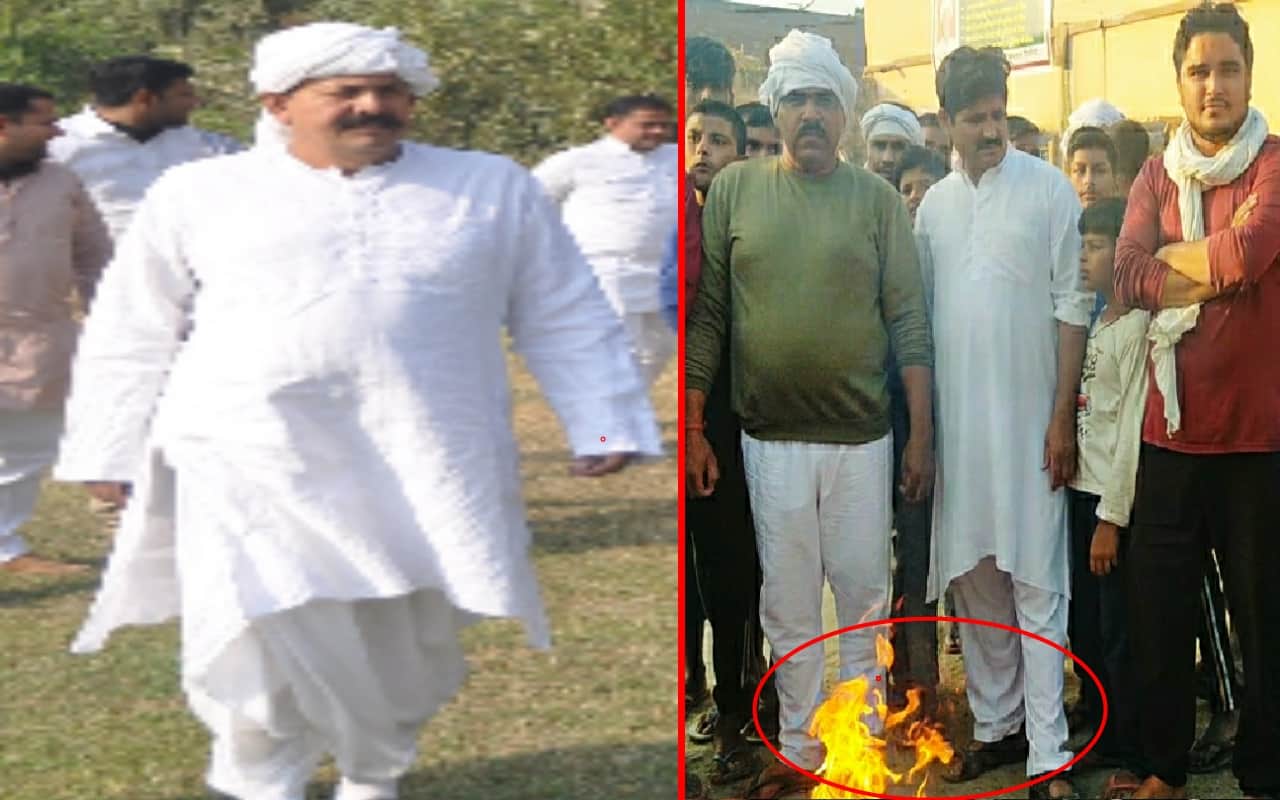 Boys are boycotting half-pants in many districts of western UP after naresh tikait statement