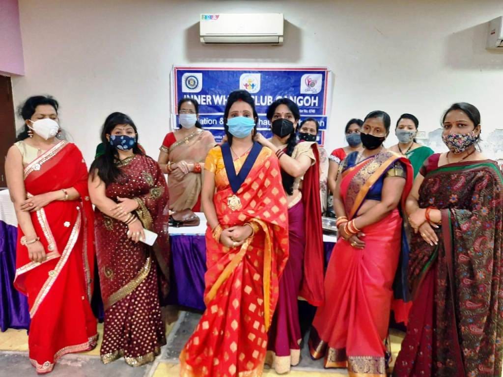 Namita was assigned the title of President of the Inner Wheel Club