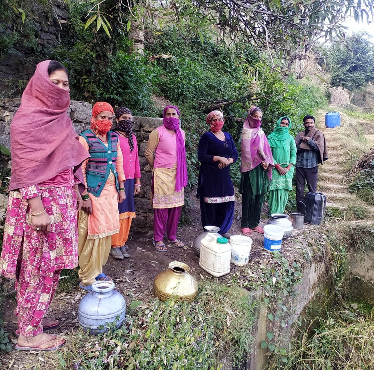 People from half a dozen villages in Pachhad region thirst for 13 days