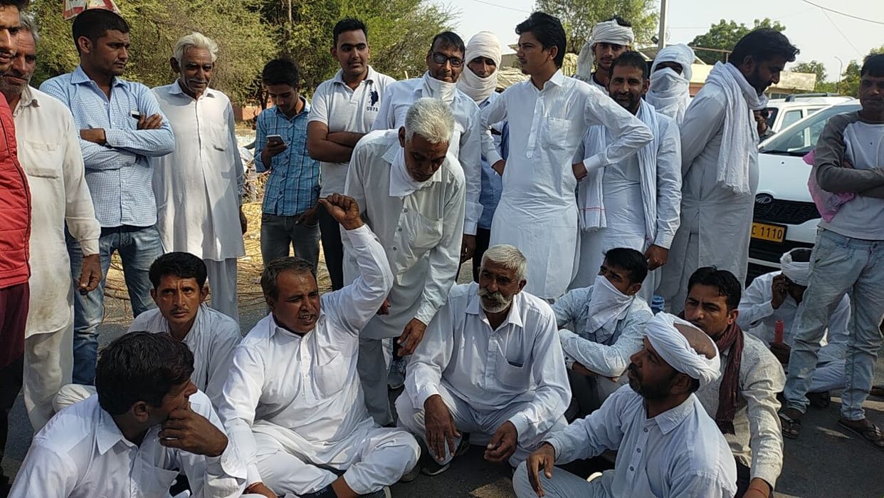 Farmers upset due to non-purchase of groundnut