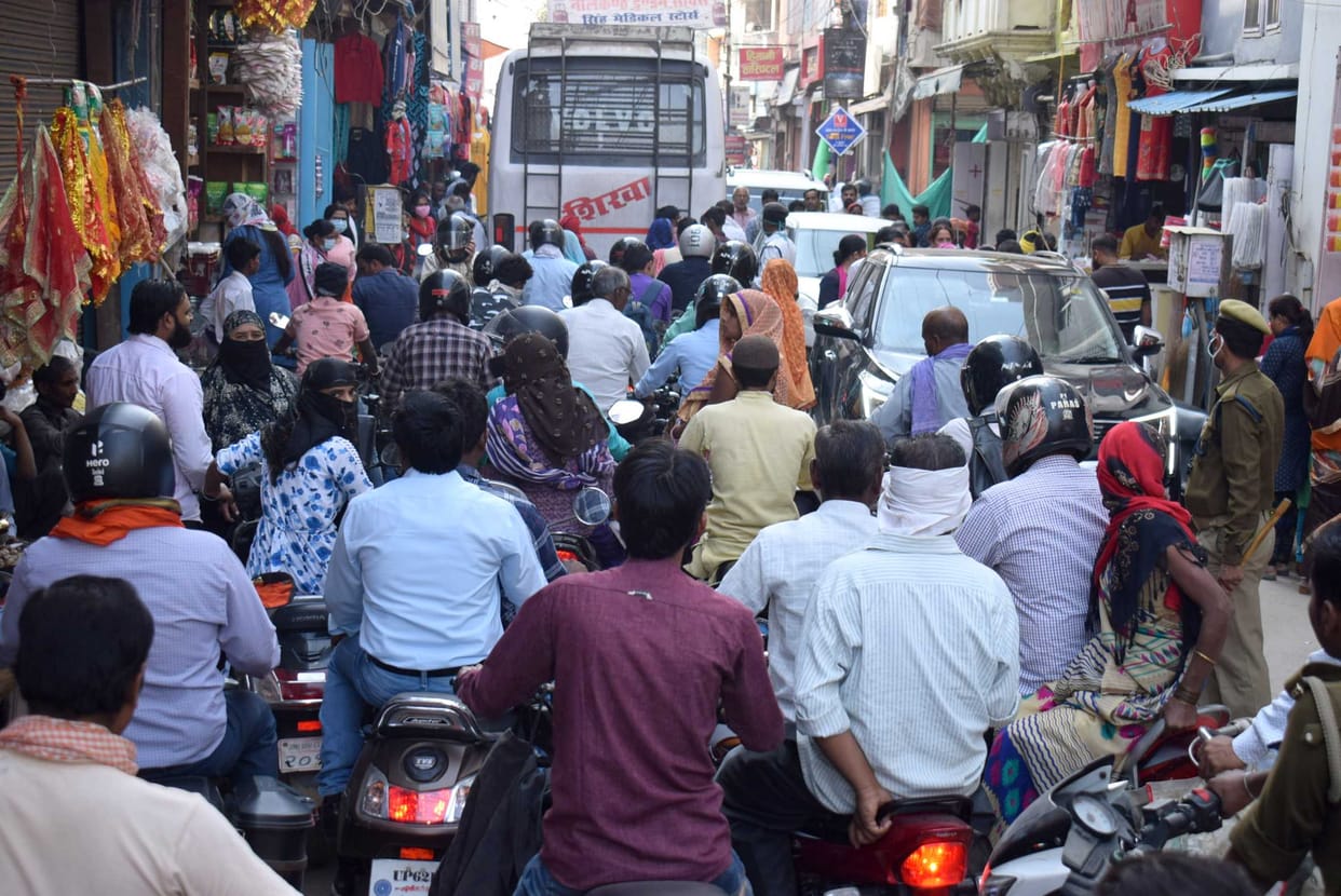 The problem of jam in the city is getting complicated day by day