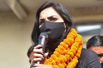 Bihar News: Plurals Party chief Pushpam Priya Chaudhary targeted Lalu-Tejashwi Yadav; Jan Vishwas Rally