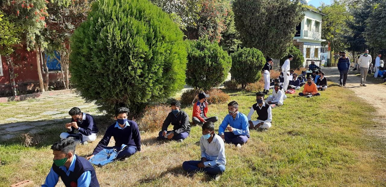 Unlock 6 Guidelines in Uttarakhand Latest News: School Reopen Today only 10th and 12th classes seen in photos