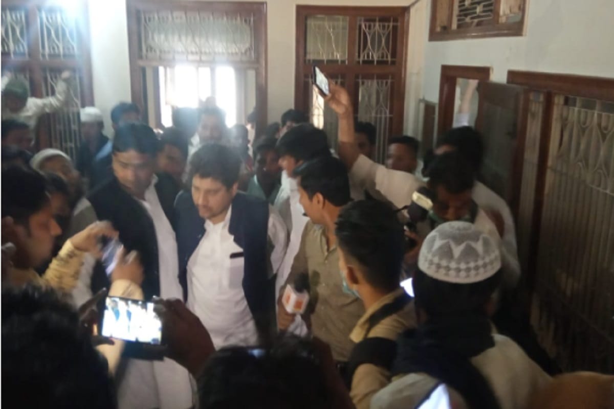 High security arrangements have been made to stop SP MLA Nahid Hasan in Kairana of Shamli