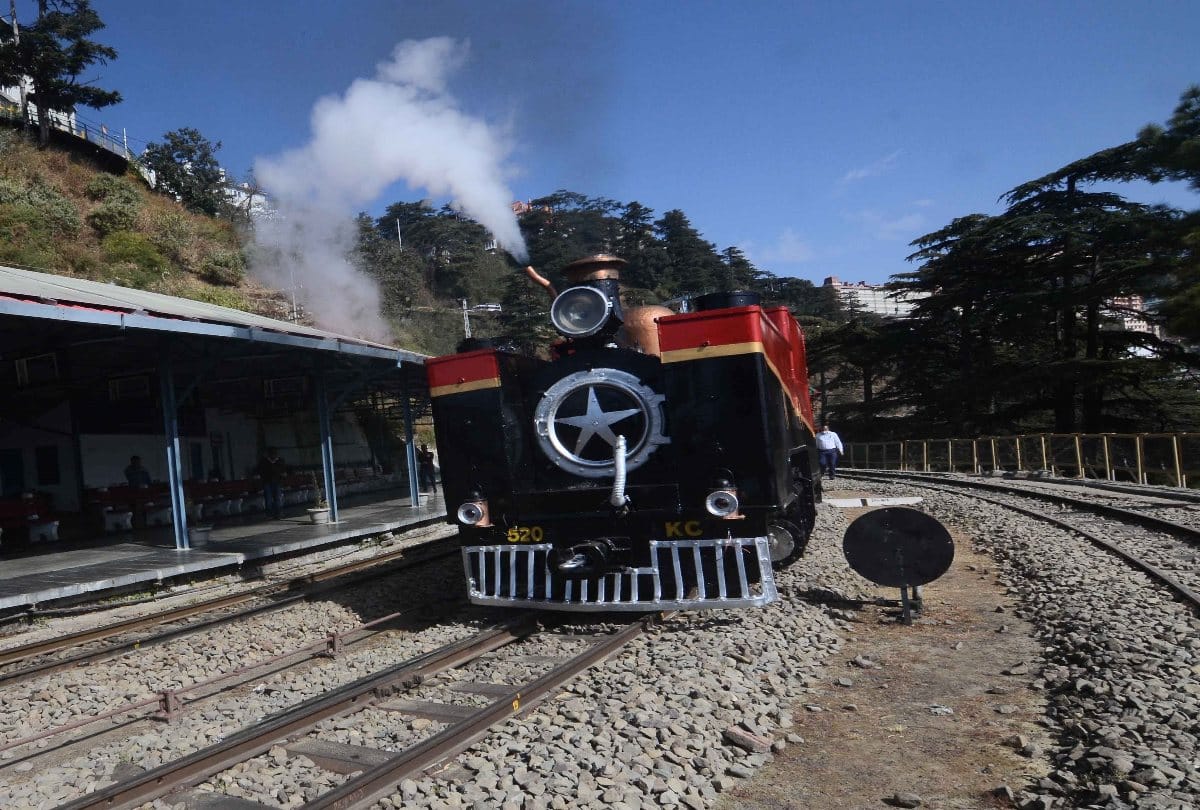 Railway's 115-year-old historic steam engine ply on Railtrack after 8 months