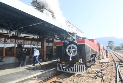 Railway's 115-year-old historic steam engine ply on Railtrack after 8 months