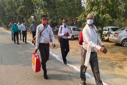 UP Assembly By-Election: Polling parties leave for polling stations in tundla