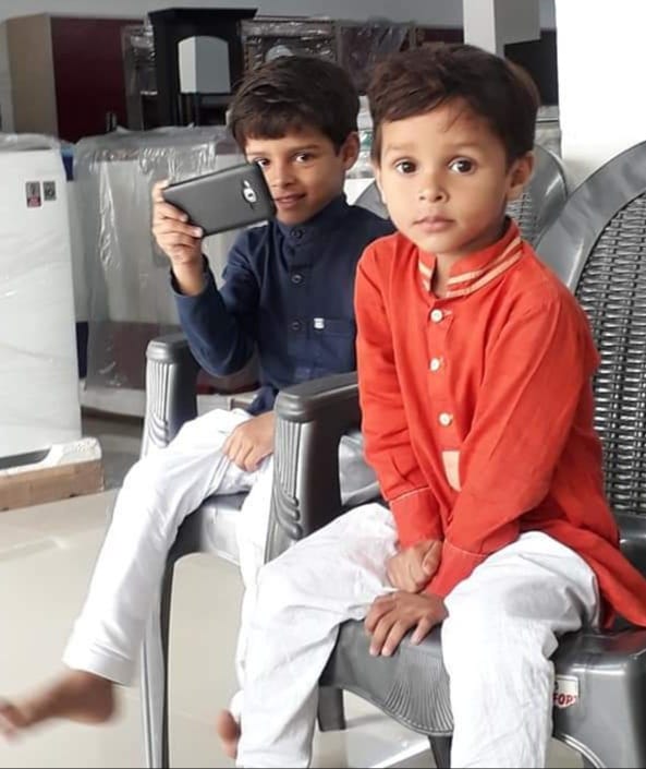 Two innocent children die by drowning in a water filled pit