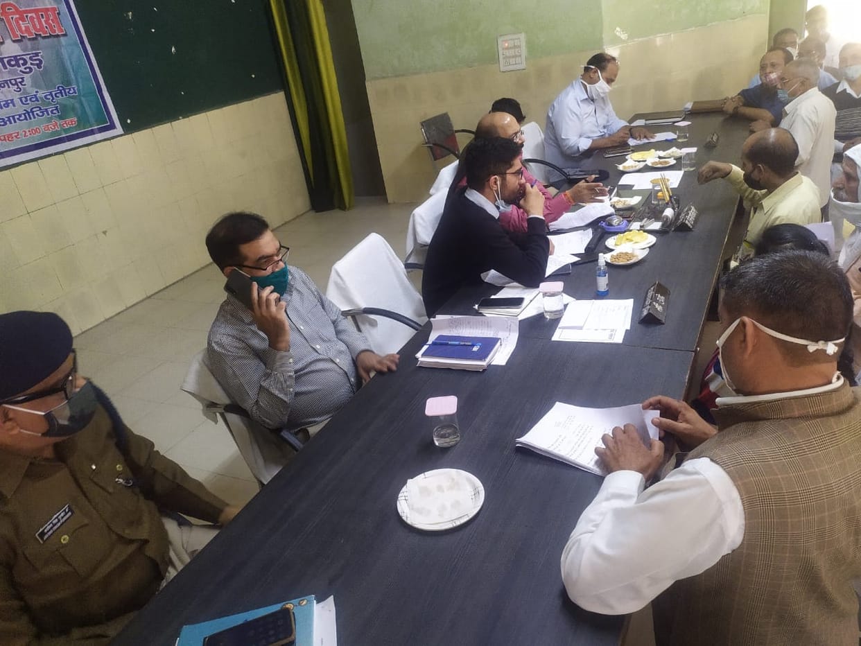 DM and SSP listened to complaints during the resolution day