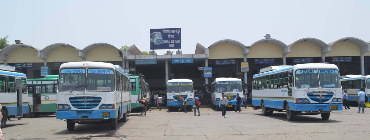bus service start from HIsar to Delhi