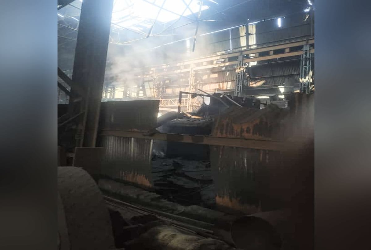 Sirmour: Explosion in Dhaulakuan's iron industry, loss of crores
