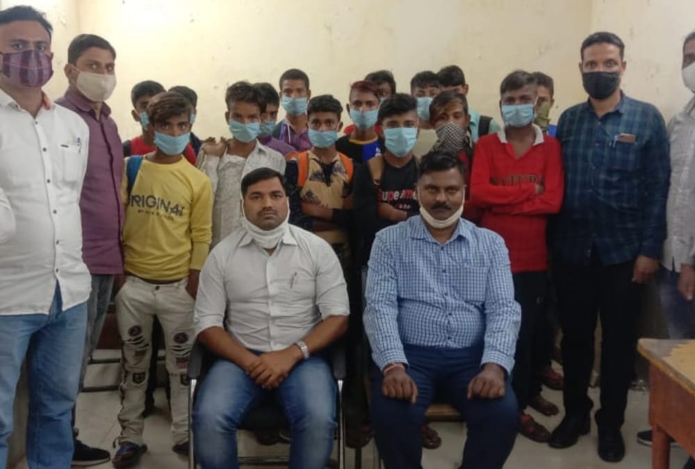 Three arrested for child trafficking in Lucknow.