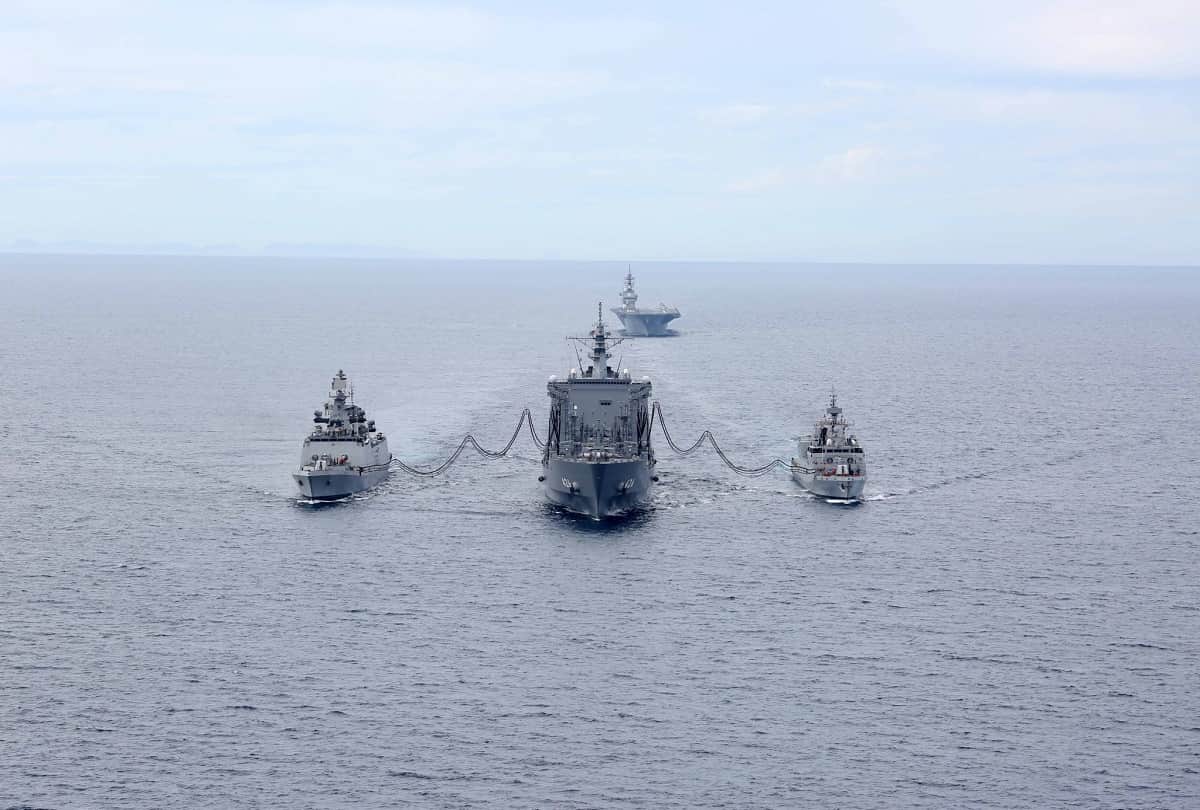Naval Exercise Malabar 2020 : See Pictures, Indian Navy, US Navy, Japan Navy, Australian Navy, Naval Ship, War Ship, Sea War Streangth