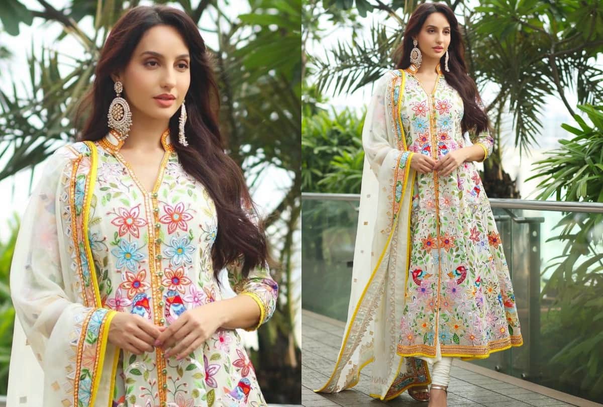 four times nora fatehi steel the show in desi traditional attire with gorgeous look
