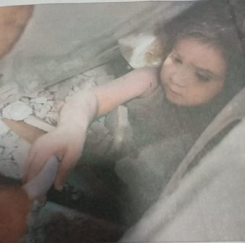 Turkish earthquake: 3-year-old girl rescued alive from debris after four days