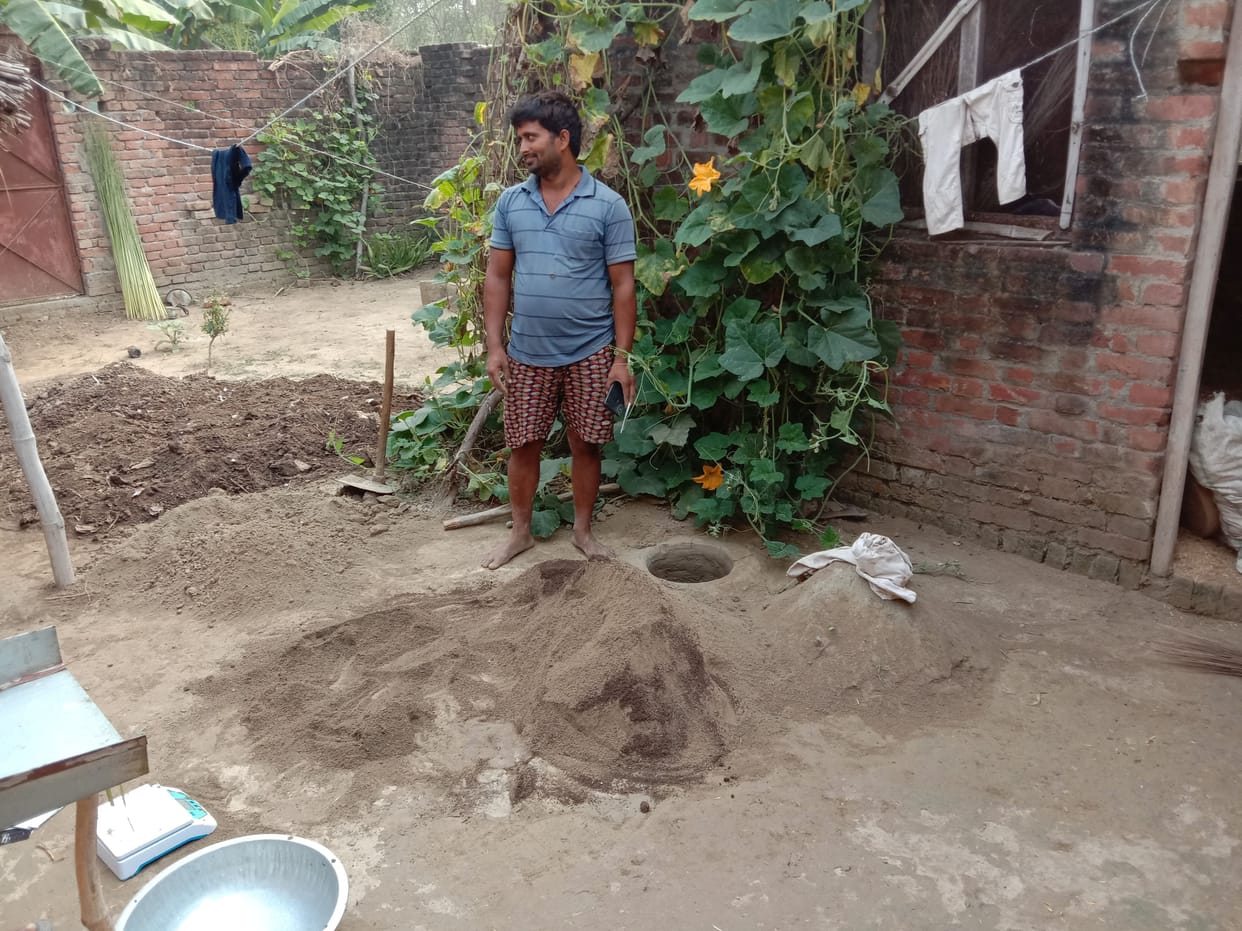 Missed studies due to lack of money, tied up with company and started online business in village