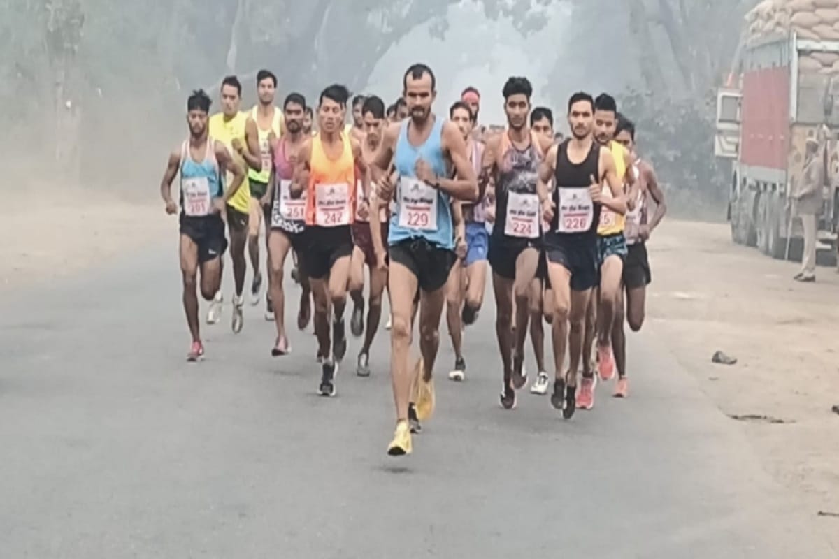 Ganga Utsav, Marathon race organized on Ganga barrage in Bijnor