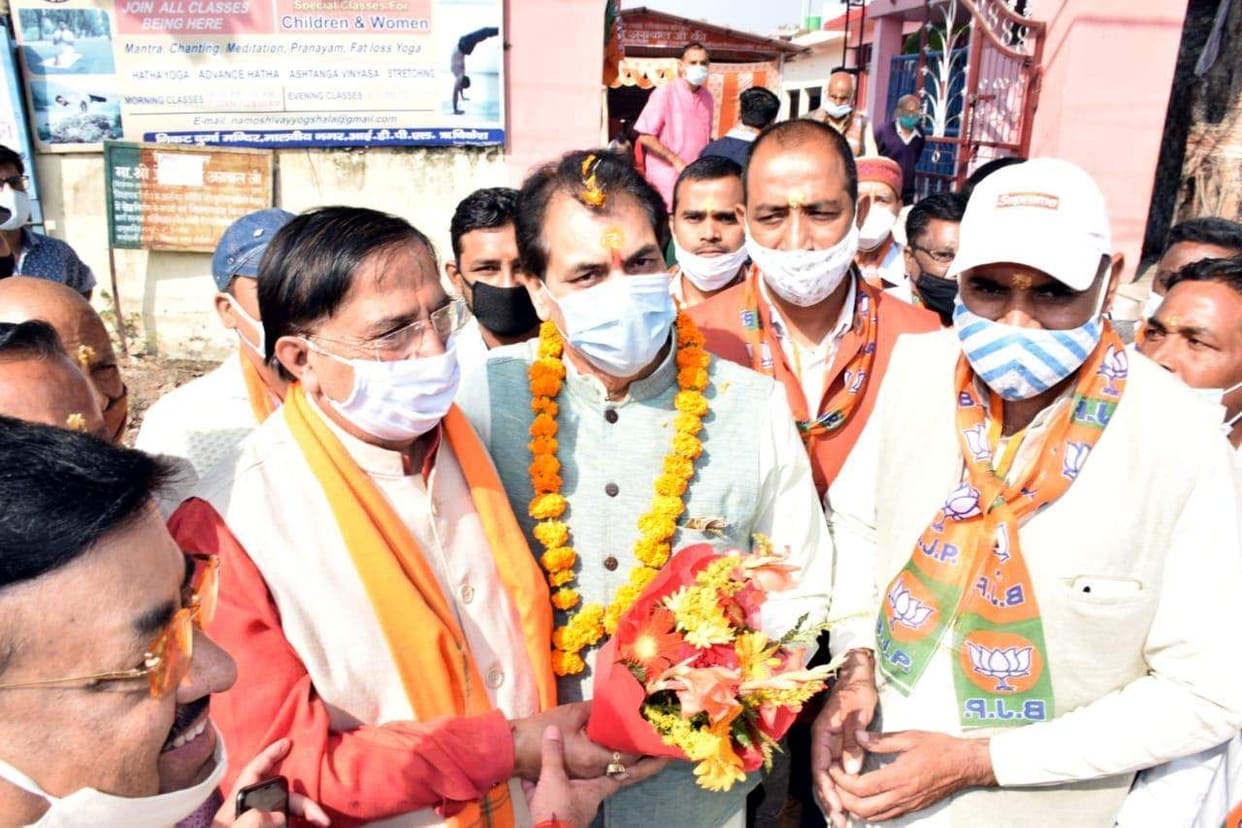 Bansal welcomed newly elected Rajya Sabha member