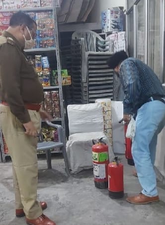 Shifting of 38 fireworks shops on the pretext of Corona