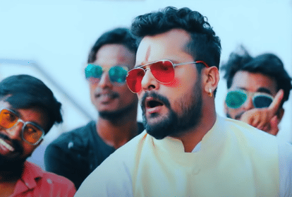 bhojpuri superstar khesari lal yadav is ready to rock with his new song share promo on social media
