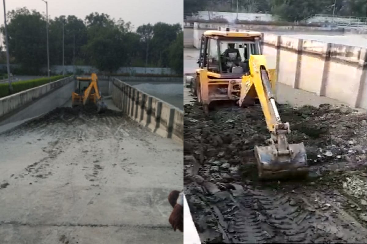cleaning of water treatment plant in Meerut started, Amar Ujala raised the issue prominently