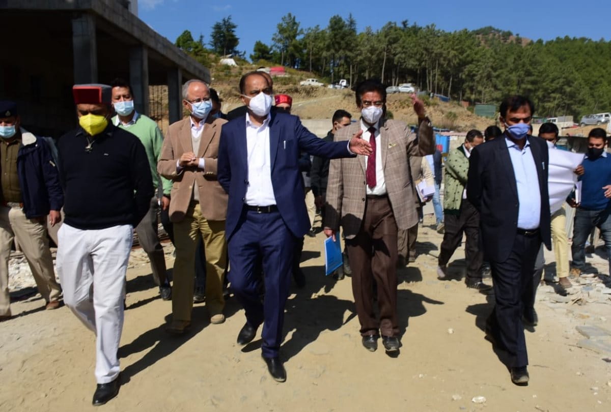 CM Jairam Thakur visited the Multi-speciality Hospital Chamiana near Shimla