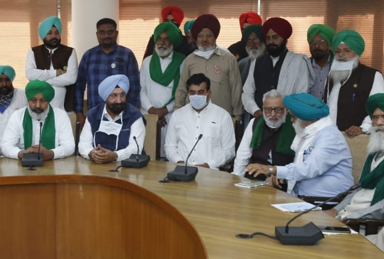 Farmers protest in Punjab: Meeting of Punjab government with farmers union again failed