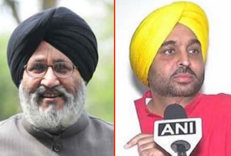 Aam Aadmi Party and Akali dal targets on Capt Amarinder sigh