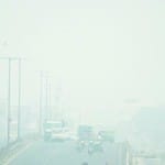 ताजनगरी पर स्मॉग की चादर तनी