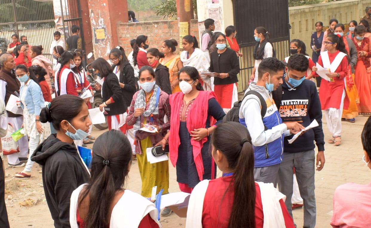 DLED examination conducted in five centers of the city