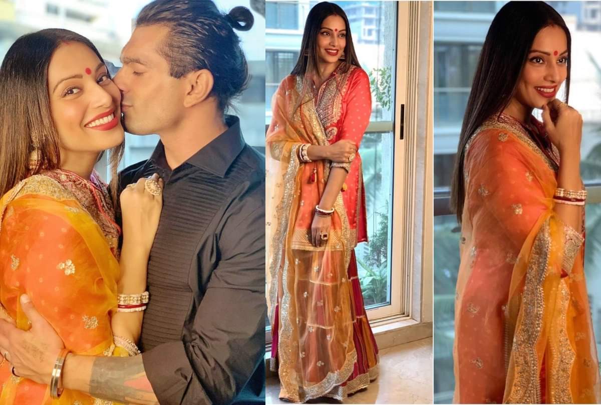 see pics of shilpa shetty kajol to bipasha basu these bollywood actresses celebrate karwa chauth in stunning outfits