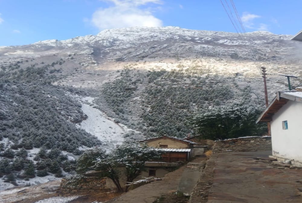 Uttarakhand Weather Forecast Today Update: Niti Valley Covered with Snow after Season First Snowfall, Awesome Visuals