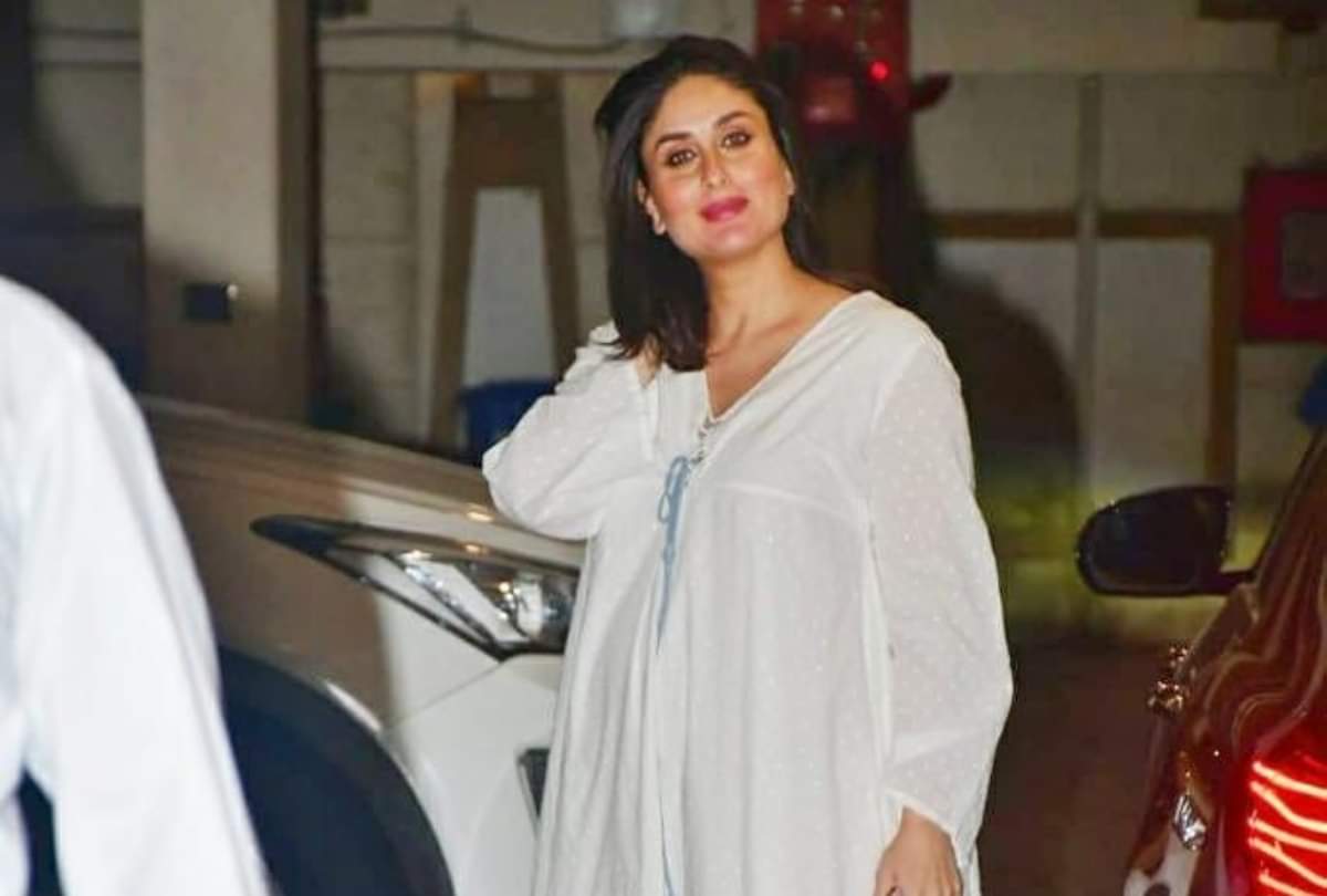 kareena kapoor shares pic of karwa chauth celebration in pink kurta pant set