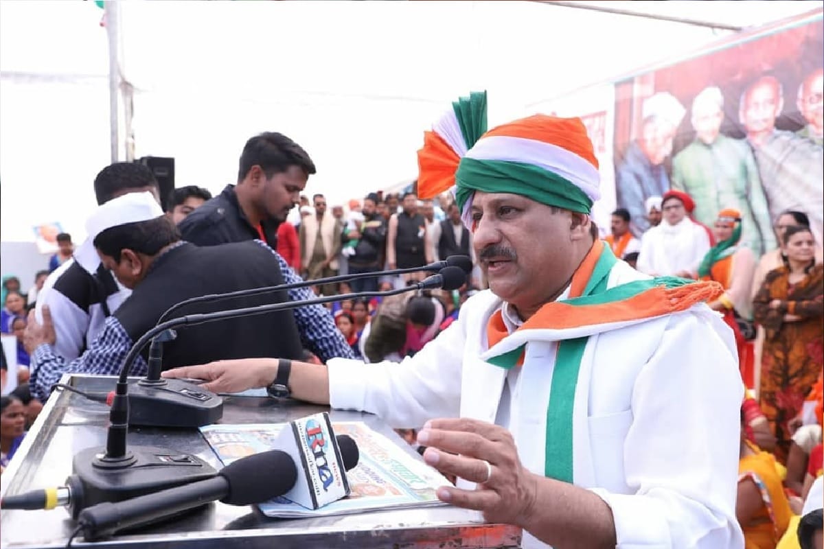 Congress legislator Aarif Masood tightens, administration runs bulldozer on illegal part of college