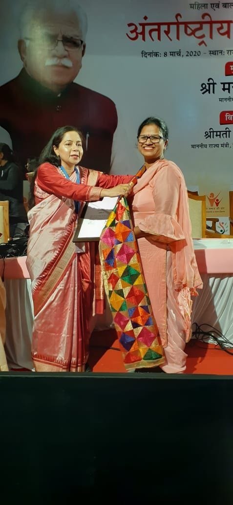 250 women made self-sufficient by teaching them to make sanitary pads