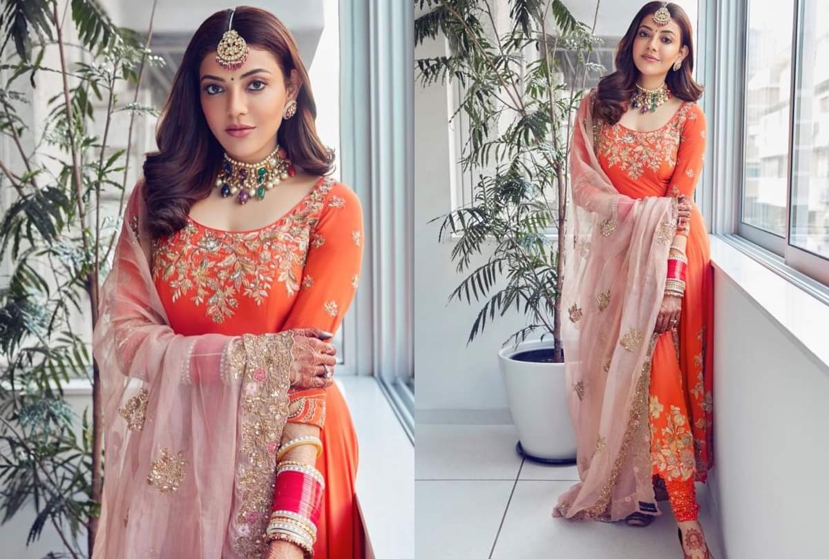 neha kakkar kajal aggarwal celebrate first karwa chauth after marriage