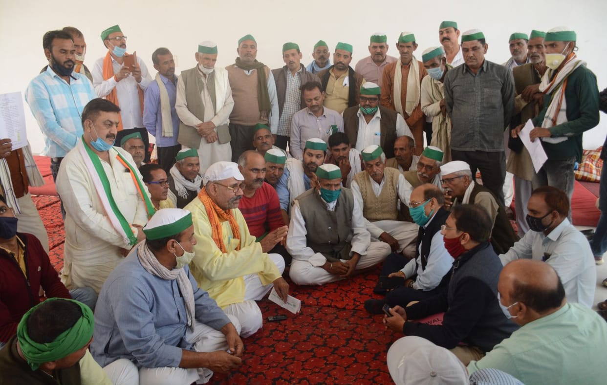 farmers strike over in moradabad
