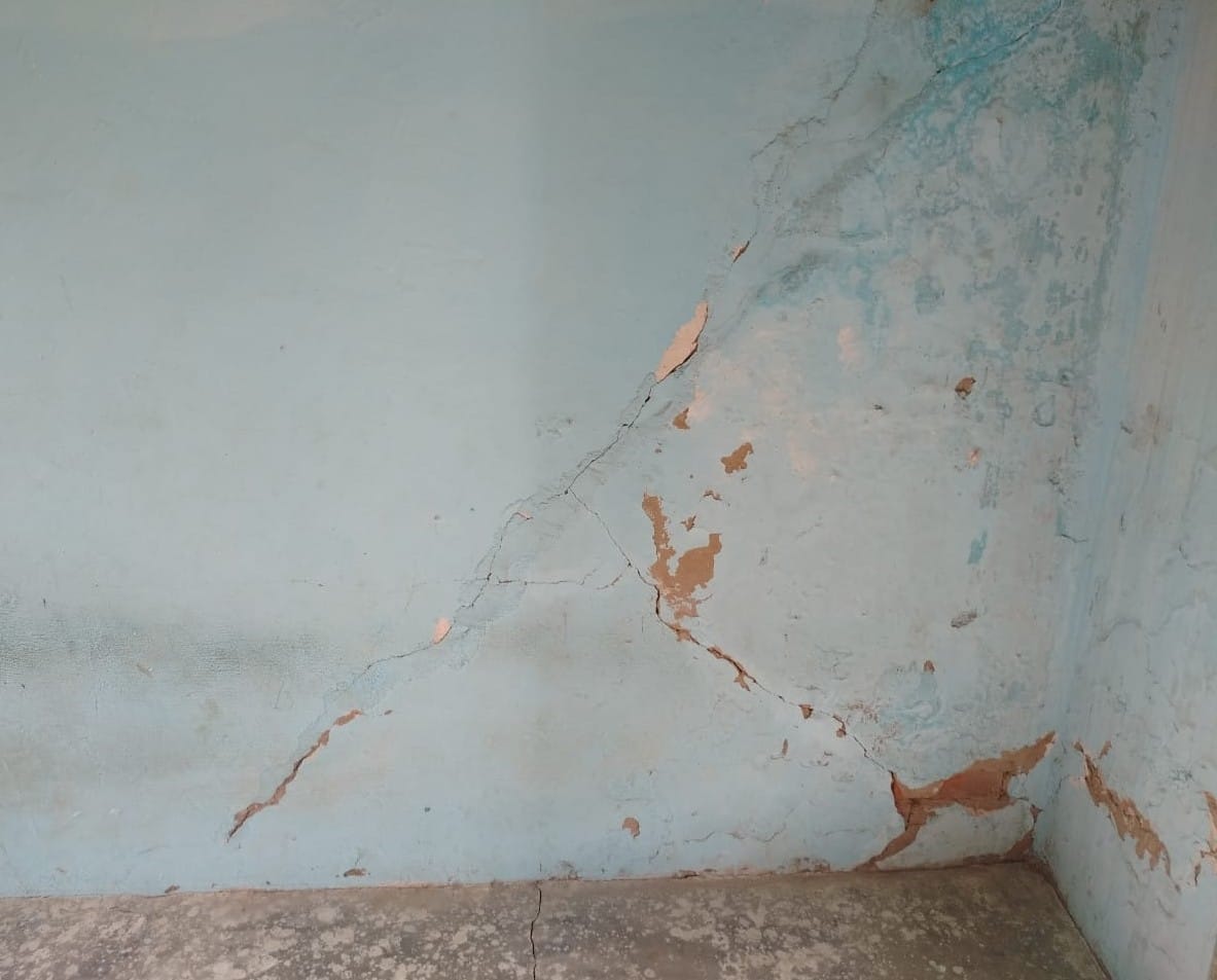 Educating children in shabby buildings