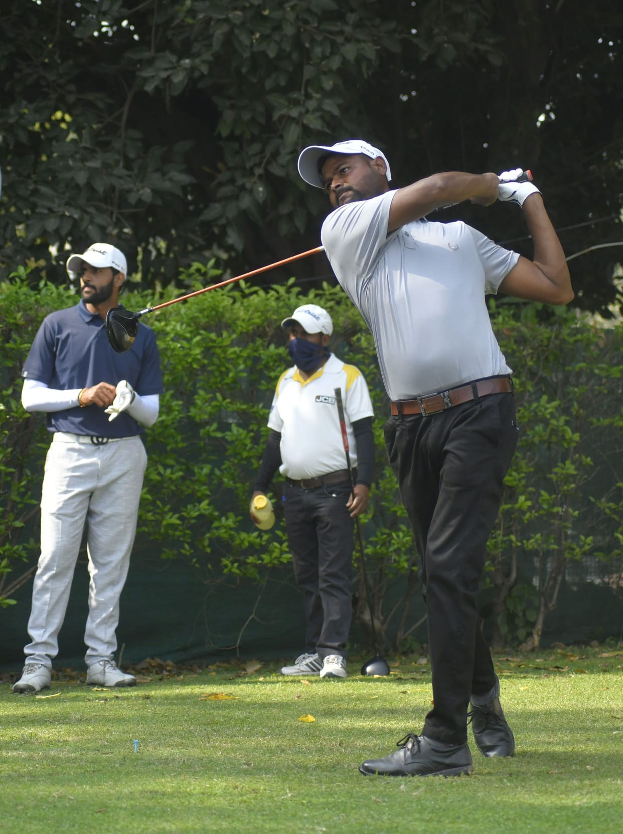 Golfer Akshay Kumar leads on first day