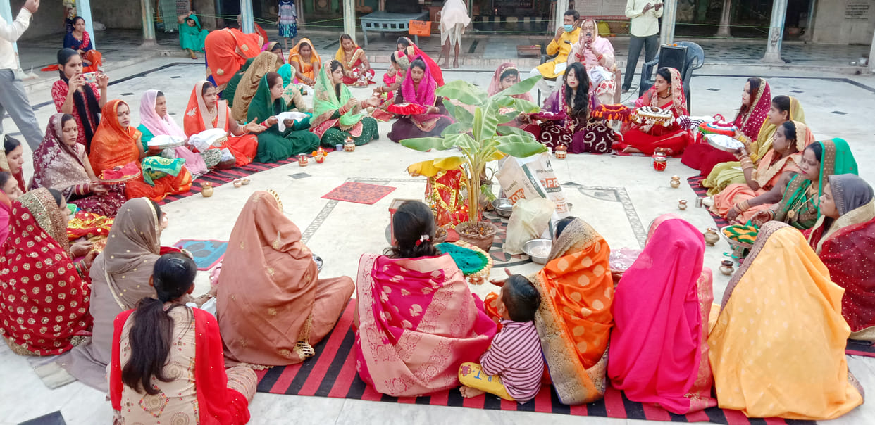 karva chauth celebrated