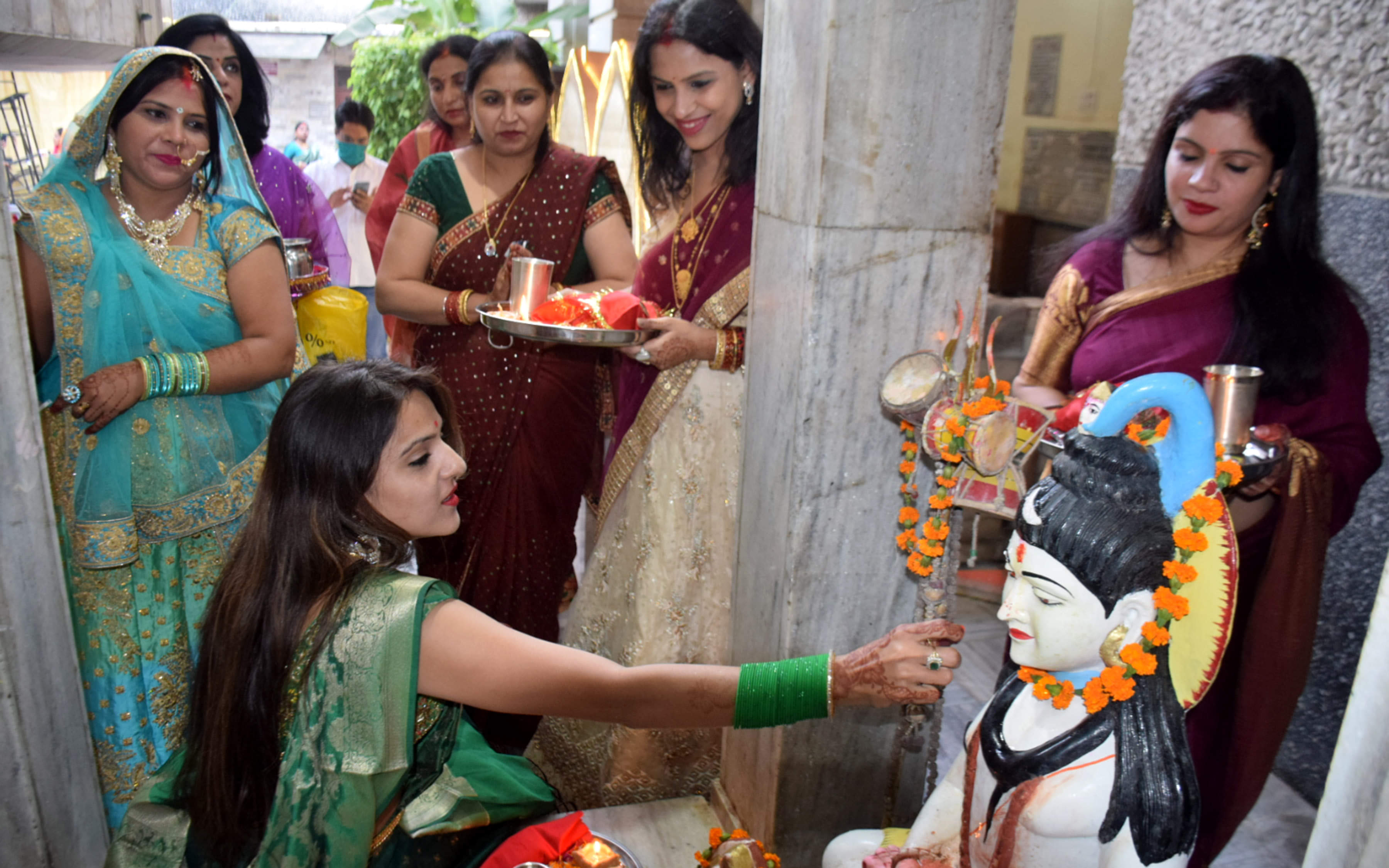 Worship was done collectively as well