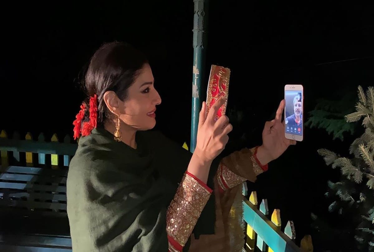 Raveena Tandon Share Beautiful Photos From Himachal Pradesh With Kids Rasha and Ranveer
