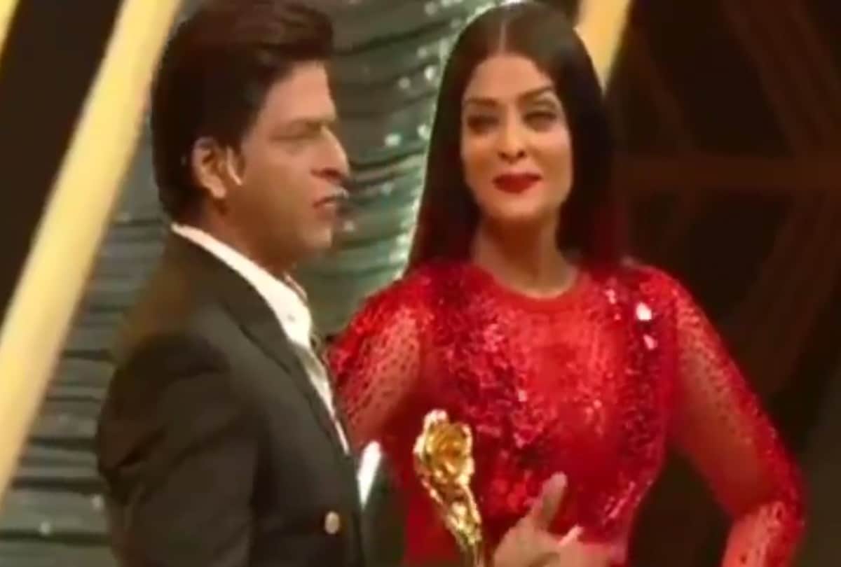 An old video of Shah Rukh Khan and Aishwarya Rai Bachchan is going viral on social media