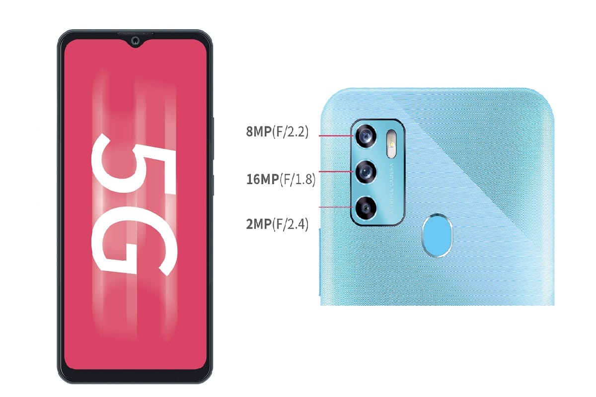 ZTE Blade 20 5G phone Launched With Dimensity 720 Triple Rear Cameras Price Specifications