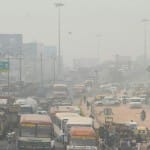 ताजनगरी में छायी स्मॉग की चादर