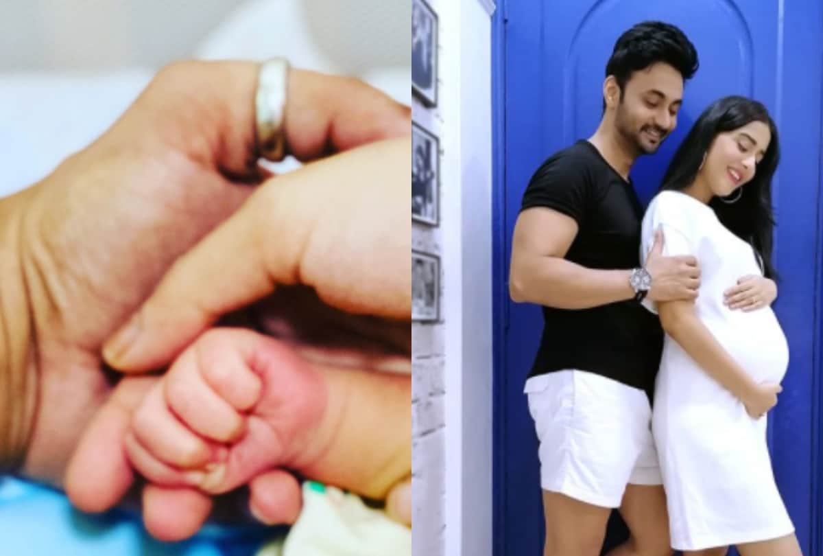 amrita rao rj anmol shares baby boy veer first photo