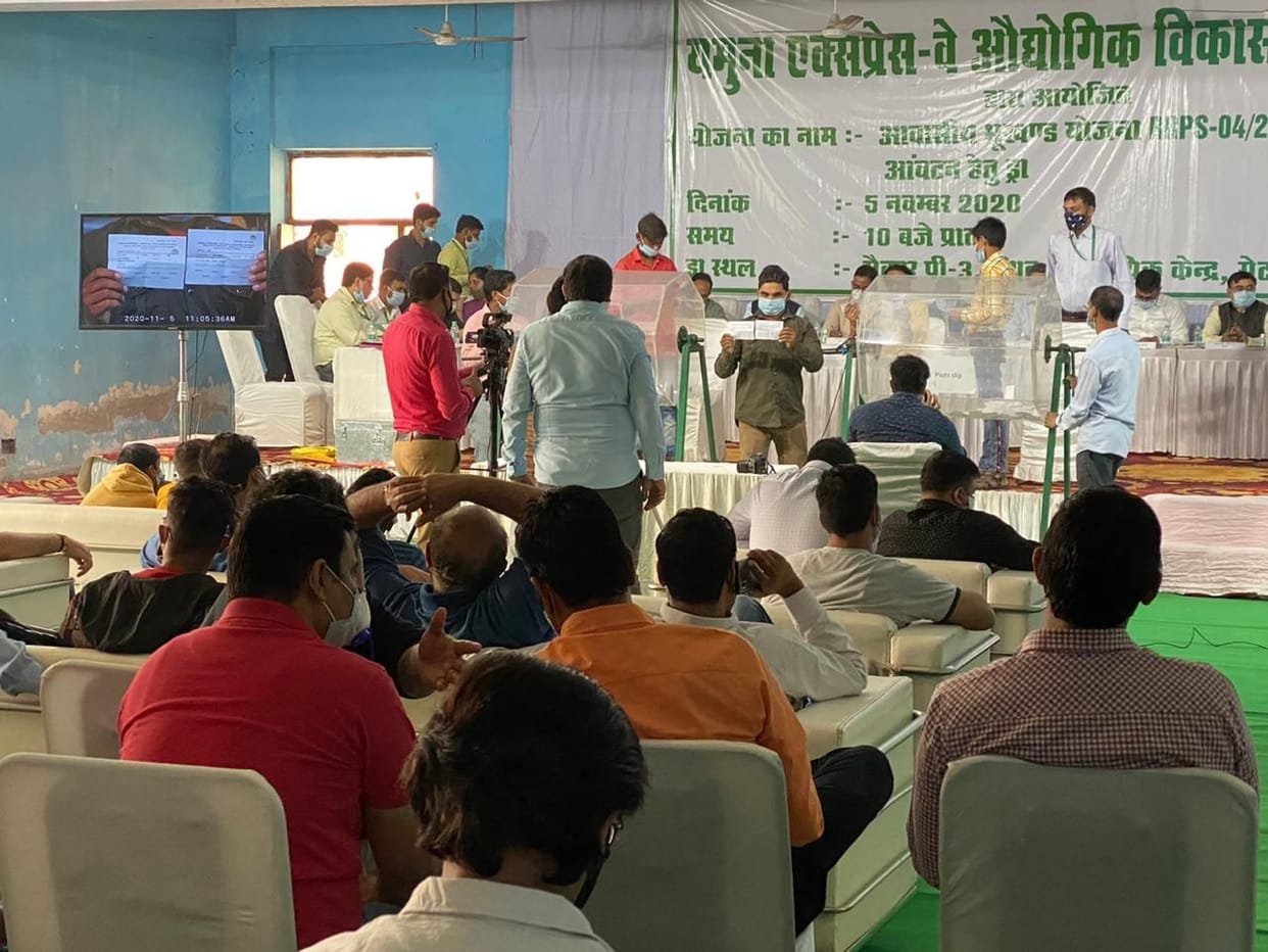 5 hours delay in draw of industrial plots, applicants uproar